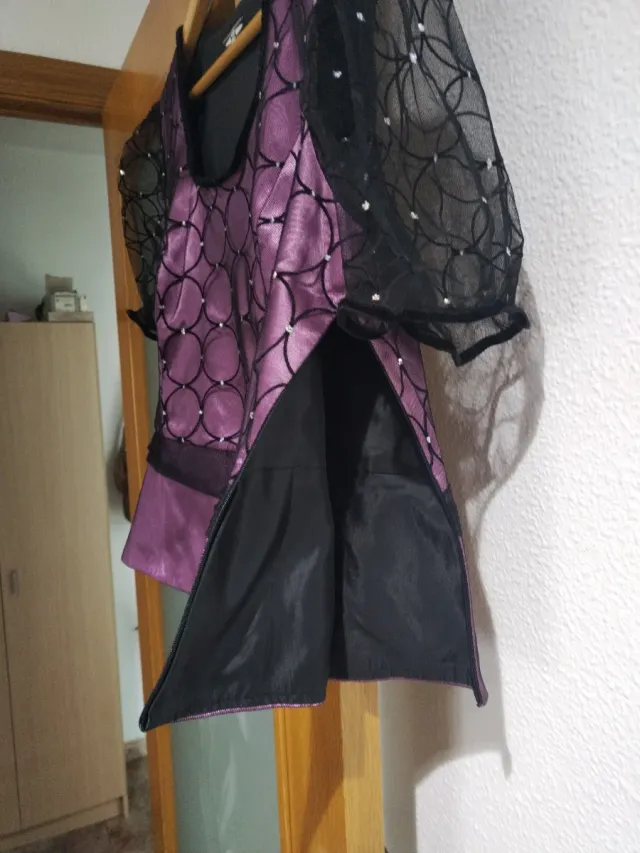 Blusa fiesta o celebración morada