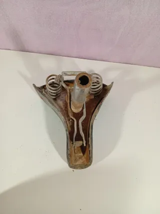 Asiento sillín bicicleta antigua