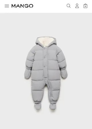 Buzos/Monos saco Bebé 1-3 meses (2 unidades).