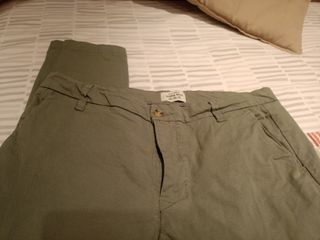 Pantalón chino verde