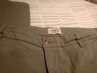 Pantalón chino verde