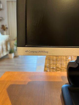 Monitor HP Compaq LA1905wg 19 Gris/Negro