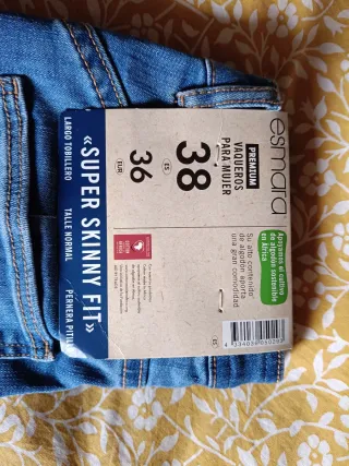 Pantalones vaqueros Esprit Super Skinny Fit Talla