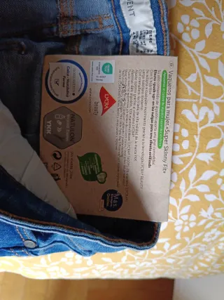 Pantalones vaqueros Esprit Super Skinny Fit Talla