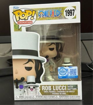 Funko Pop! One Piece Rob Lucci con Hattori 1997