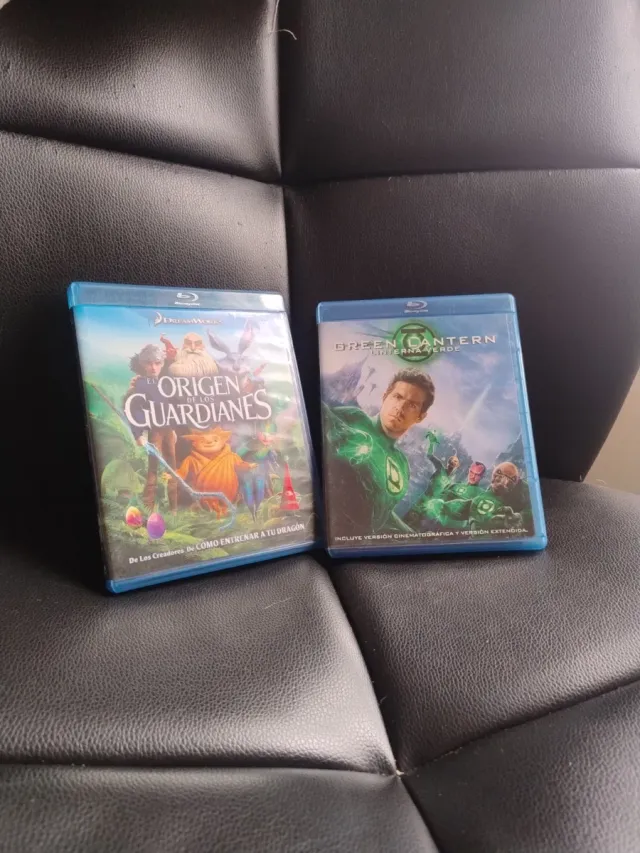 Blu-ray Guardianes y Green Lantern