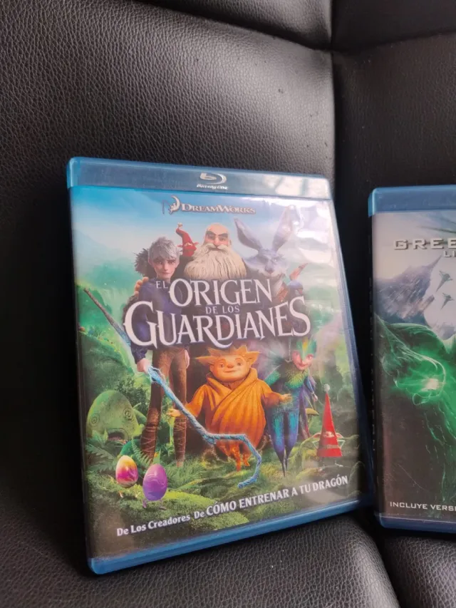 Blu-ray Guardianes y Green Lantern