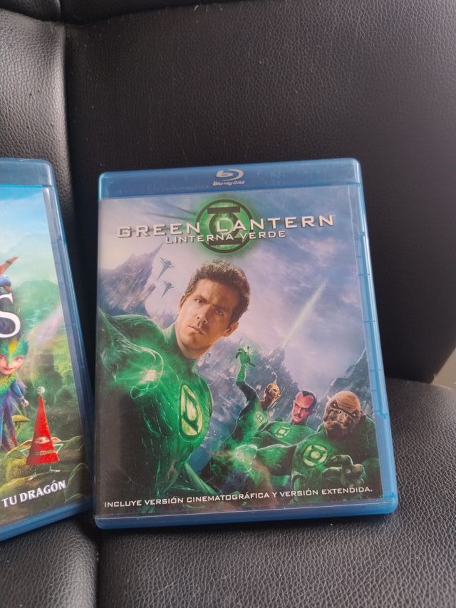 Blu-ray Guardianes y Green Lantern