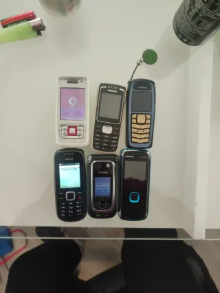 Lote 6 Móviles Nokia