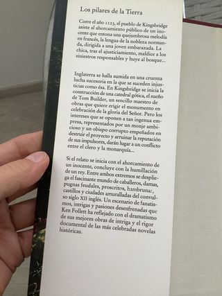 LOS PILARES DE LA TIERRA de KEN FOLLETT