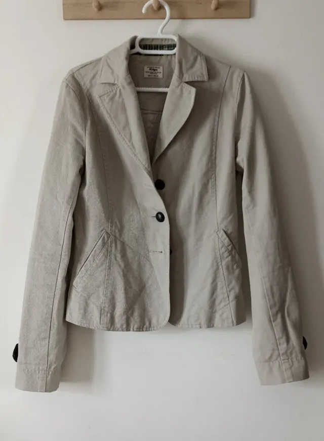 Blazer beige Xdye Pull&Bear