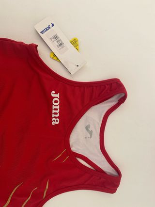 Top Joma T.L Rojo y Dorado