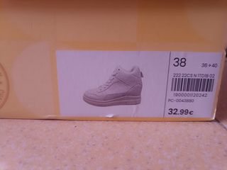 Botas blancas tacón corrido