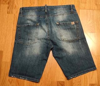 Pantalón vaquero corto Dsquared2 W38 T-54 Italy