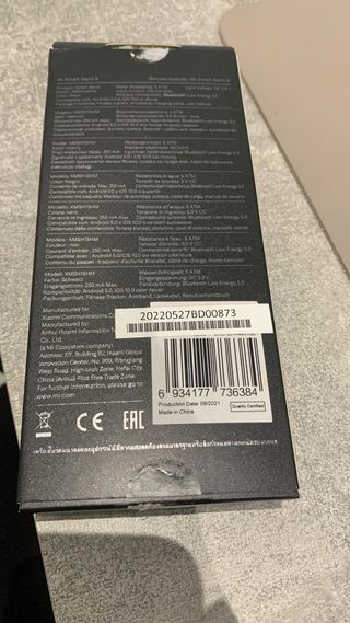 Xiaomi Mi Smart Band 6 Negra