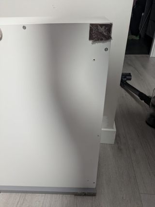 2 Cajones gris bajo cama MALM