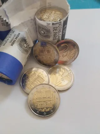 2€ Francia Notre Dame 2025 FdC