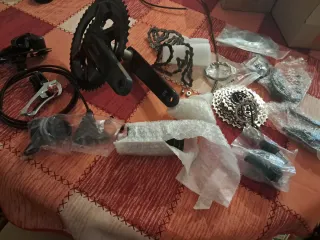 Grupo Shimano 105 2x 12v TT mecanico