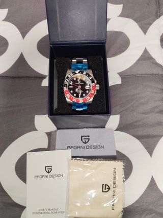 Reloj Pagani Design GMT Acero Inoxidable