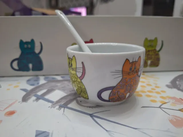 Juego de tazas La Loja do Gato Preto