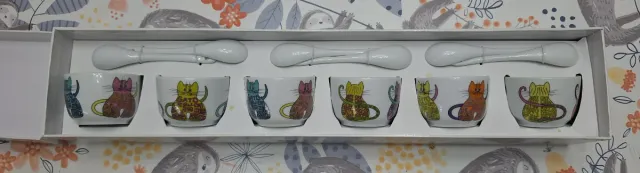 Juego de tazas La Loja do Gato Preto