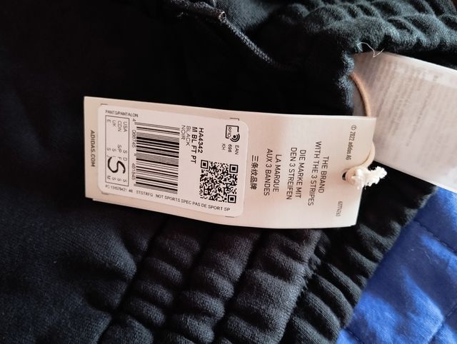 Pantaloni Adidas Uomo Taglia S Neri Nuovi