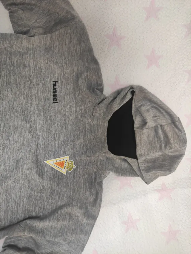 Sudadera Hummel Real Murcia Gris