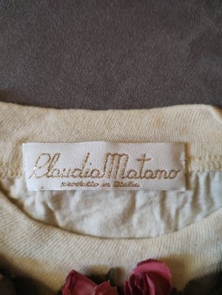 T-Shirt donna Claudia Matano taglia L