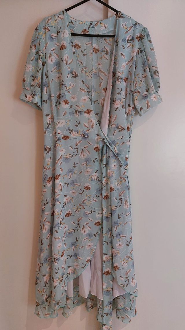 Vestido largo floral