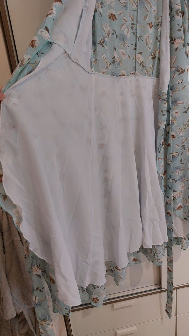 Vestido largo floral