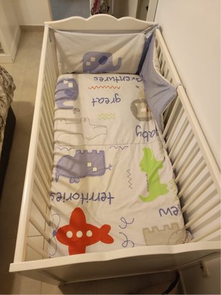 Cuna Ikea SUNDVIK blanca 60x120 cm