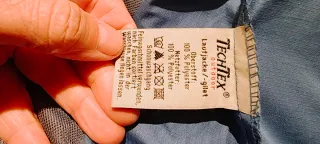 Giacca sportiva Crane blu e bianca