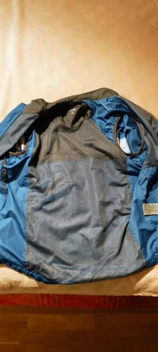 Giacca sportiva Crane blu e bianca