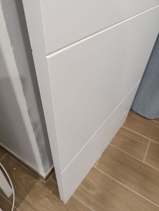 3 Puertas correderas madera blancas