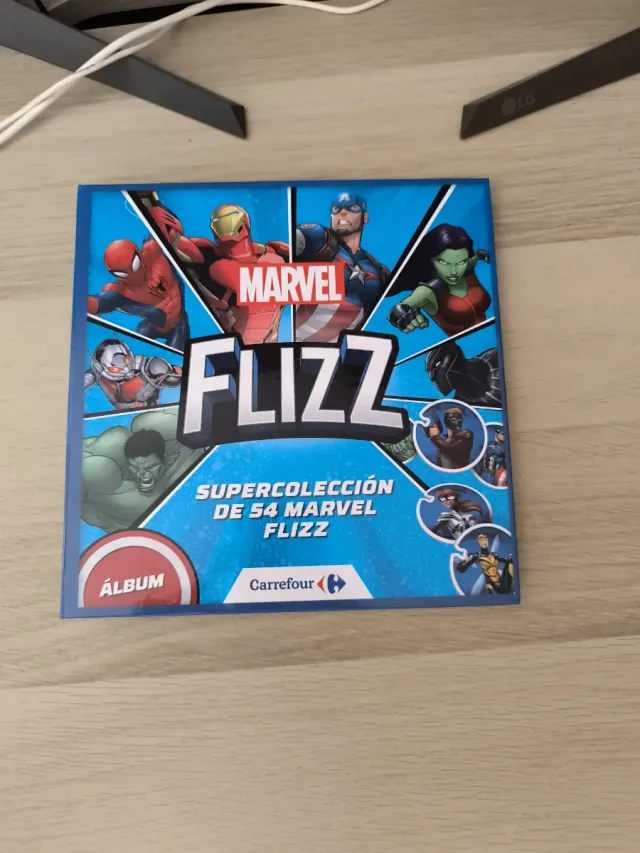 Álbum Flizz Marvel Supercolección 54 Cromos