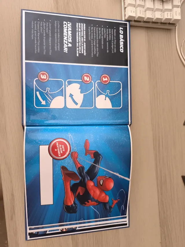 Álbum Flizz Marvel Supercolección 54 Cromos