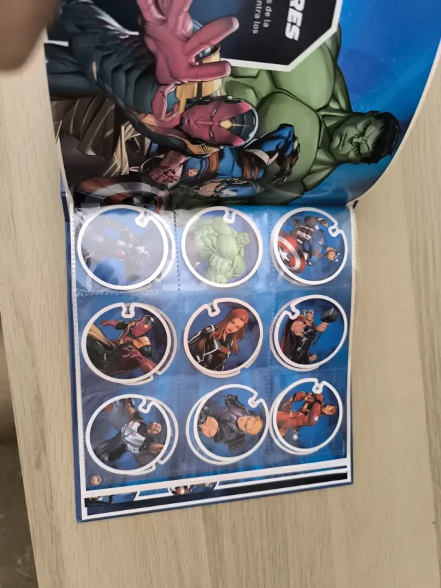Álbum Flizz Marvel Supercolección 54 Cromos
