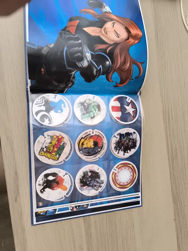 Álbum Flizz Marvel Supercolección 54 Cromos