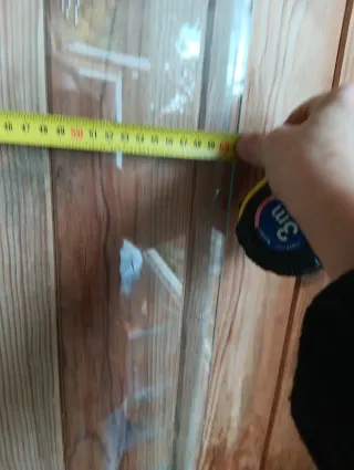 Lastre di vetro per box doccia a 2 ante