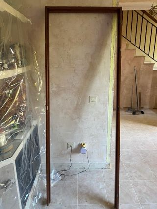 Puertas interior de madera para dormitorio y aseo