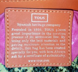 Bandolera Podium TOUS Beige/Marrón Piel Serpiente