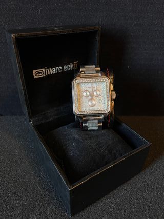 Reloj Marc Ecko Dorado y Plateado