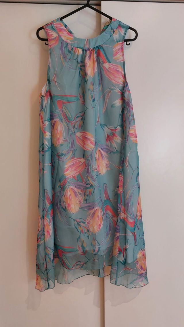 Vestido corto verano floral