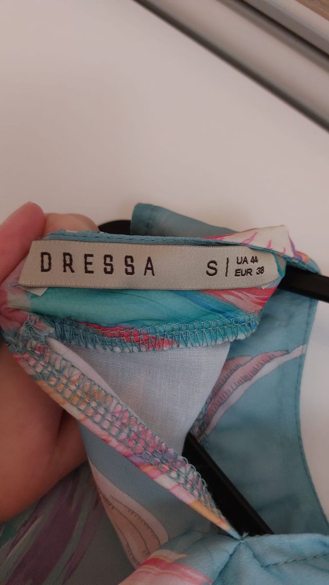 Vestido corto verano floral