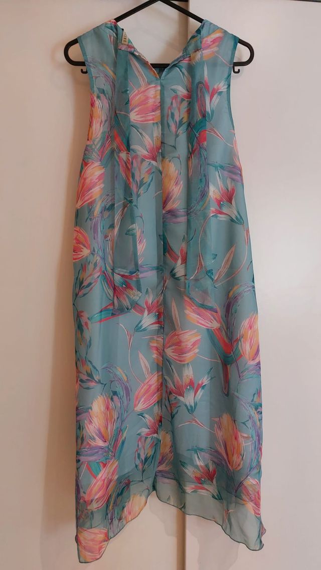 Vestido corto verano floral