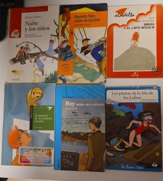 Libros infantiles y del colegio