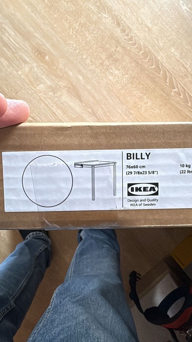 Escritorio Blanco BILLY 76x60 cm IKEA