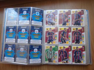 ÁLBUM ARCHIVADOR ADRENALYN 2022-23 + 459 CARTAS