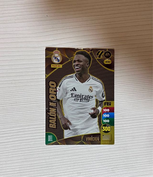 Carta Balón de Oro Vinicius 25/26