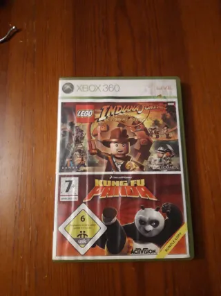 Xbox 360: Lego Indiana Jones y Kung Fu Panda